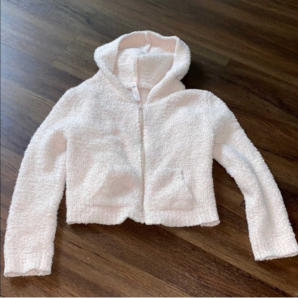 SKIMS Teddy Cropped Sweater